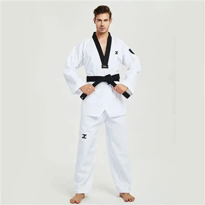 En kaliteli pamuklu taekwondo üniforma